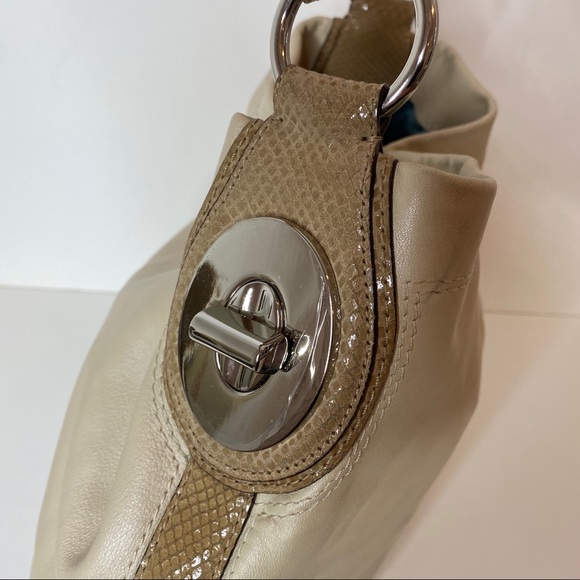 Coach | Leather Penelope Snakeskin Slouch Hobo Bag - Picture 5 of 13